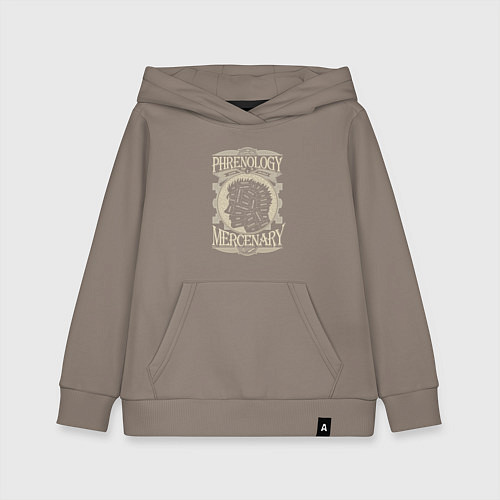 Детская толстовка-худи Берсерк Гатс анатомия / Утренний латте – фото 1