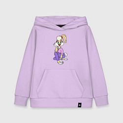 Толстовка детская хлопковая Lola Bunny, цвет: лаванда
