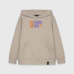 Толстовка детская хлопковая Phoenix Suns play, цвет: миндальный
