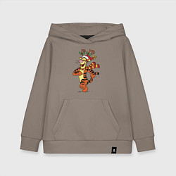 Толстовка детская хлопковая Winnie the pooh - tigger, цвет: утренний латте