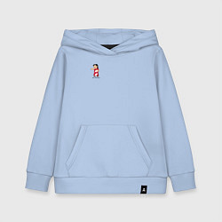 Толстовка детская хлопковая Лило не трогала, цвет: мягкое небо