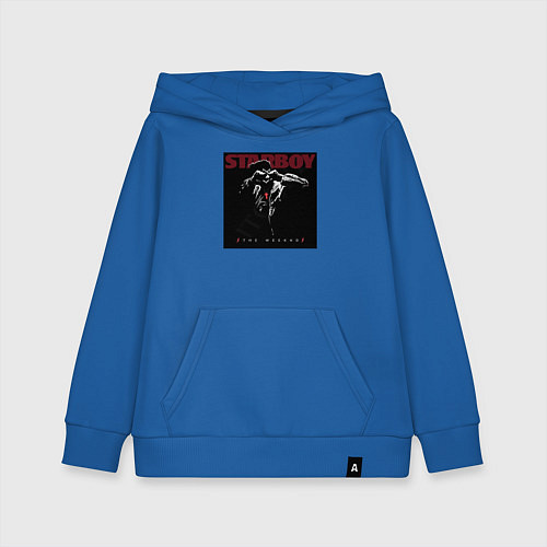 Детская толстовка-худи Xo / Синий – фото 1