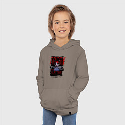 Толстовка детская хлопковая Кукла Поппи из Poppy Playtime, цвет: утренний латте — фото 2