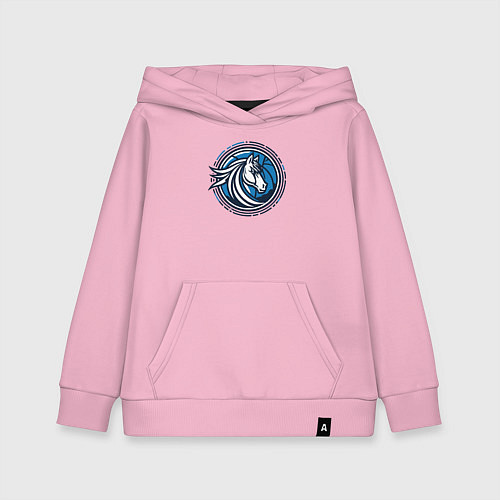 Детская толстовка-худи Mavericks NBA / Светло-розовый – фото 1