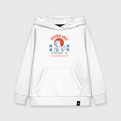 Детская толстовка-худи Сиба ину , Японский стиль