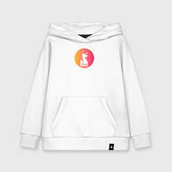 Толстовка детская хлопковая День победы 80 лет, цвет: белый