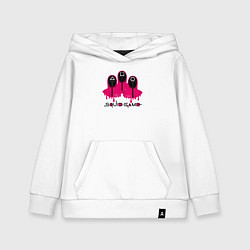 Толстовка детская хлопковая Стражи игры, цвет: белый