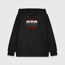 Толстовка детская хлопковая Roman Reigns otc wwe logo, цвет: черный