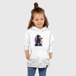 Толстовка детская хлопковая Джон Уик, цвет: белый — фото 2