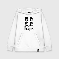Толстовка детская хлопковая Beatles исполнители, цвет: белый
