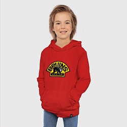 Толстовка детская хлопковая HC Boston Bruins Label, цвет: красный — фото 2