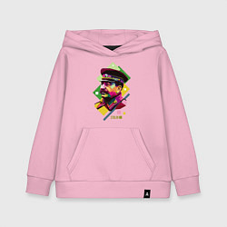 Толстовка детская хлопковая Stalin Art, цвет: светло-розовый