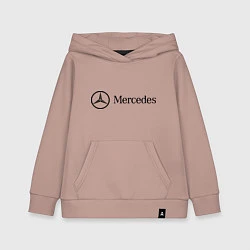 Детская толстовка-худи Mercedes Logo