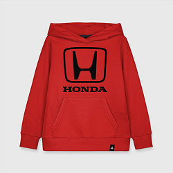 Толстовка детская хлопковая Honda logo, цвет: красный