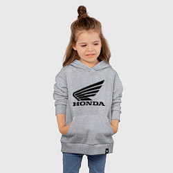Толстовка детская хлопковая Honda Motor, цвет: меланж — фото 2