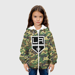 Куртка с капюшоном детская Kings Camouflage, цвет: 3D-белый — фото 2