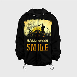 Куртка с капюшоном детская Smile, цвет: 3D-черный