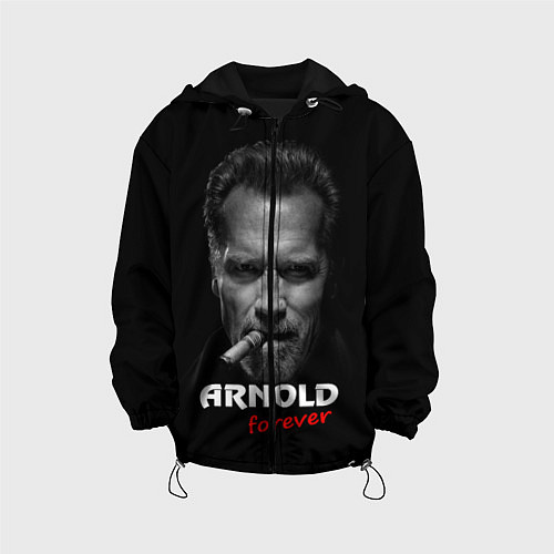 Детская куртка Arnold forever / 3D-Черный – фото 1