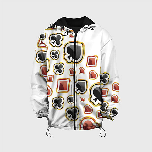 Детская куртка World Poker / 3D-Черный – фото 1