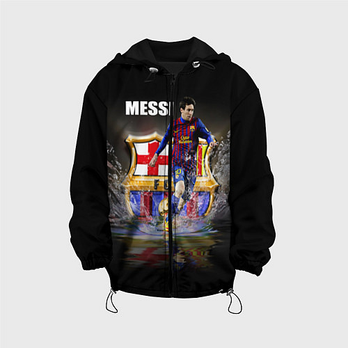Детская куртка Messi FCB / 3D-Черный – фото 1