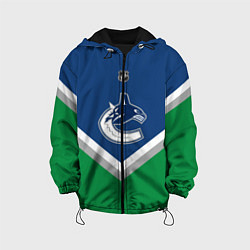 Куртка с капюшоном детская NHL: Vancouver Canucks, цвет: 3D-черный