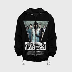 Куртка с капюшоном детская Bring Me The Horizon, цвет: 3D-черный
