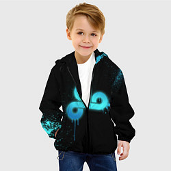 Куртка с капюшоном детская Cloud 9: Black collection, цвет: 3D-черный — фото 2