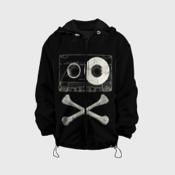 Куртка с капюшоном детская Pirate Music, цвет: 3D-черный