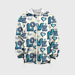 Детская куртка Love Pattern