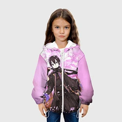 Куртка с капюшоном детская Alice Schuberg5, цвет: 3D-белый — фото 2