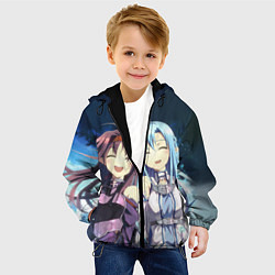 Куртка с капюшоном детская Konno Yūki3, цвет: 3D-черный — фото 2