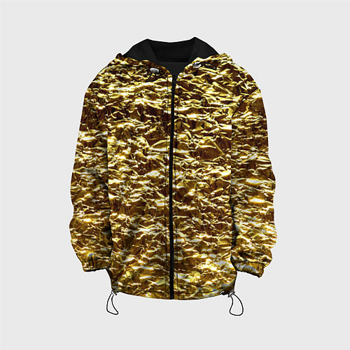 Детская куртка Золотой / 3D-Черный – фото 1