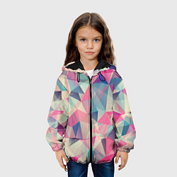 Куртка с капюшоном детская Pieces, цвет: 3D-черный — фото 2