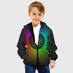 Куртка с капюшоном детская Coldplay Colour, цвет: 3D-черный — фото 2