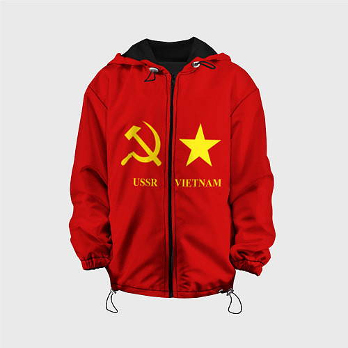 Детская куртка СССР и Вьетнам / 3D-Черный – фото 1