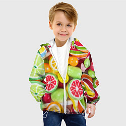Куртка с капюшоном детская Candy Summer, цвет: 3D-белый — фото 2