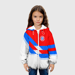 Куртка с капюшоном детская Bayern FC: White style, цвет: 3D-белый — фото 2