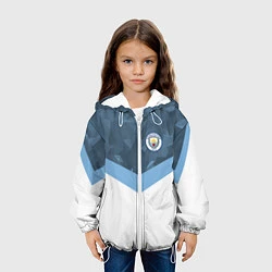Куртка с капюшоном детская Manchester City FC: Sport, цвет: 3D-белый — фото 2