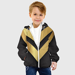 Куртка с капюшоном детская Golden arrows, цвет: 3D-белый — фото 2