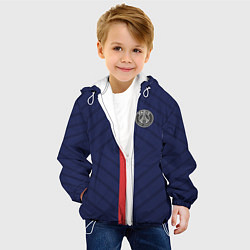 Куртка с капюшоном детская FC PSG: Paris, цвет: 3D-белый — фото 2