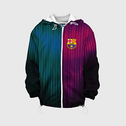 Куртка с капюшоном детская Barcelona FC: Abstract 2018, цвет: 3D-белый