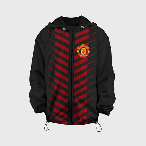 Детская куртка FC Manchester United: Creative / 3D-Черный – фото 1