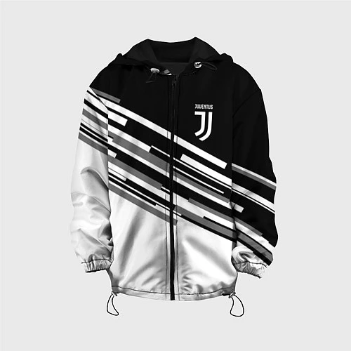 Детская куртка FC Juventus: B&W Line / 3D-Черный – фото 1