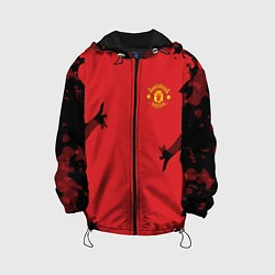 Куртка с капюшоном детская FC Manchester United: Red Original, цвет: 3D-черный
