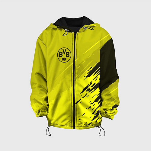 Детская куртка FC Borussia: Yellow Original / 3D-Черный – фото 1