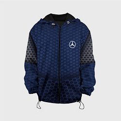 Куртка с капюшоном детская Mercedes: Sport Motors, цвет: 3D-черный