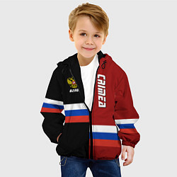 Куртка с капюшоном детская Crimea, Russia, цвет: 3D-черный — фото 2