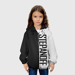 Куртка с капюшоном детская STEPANOFF, цвет: 3D-черный — фото 2