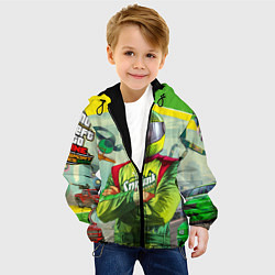Куртка с капюшоном детская GTA V: Online Racer, цвет: 3D-черный — фото 2