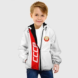 Куртка с капюшоном детская СССР: White Collection, цвет: 3D-черный — фото 2